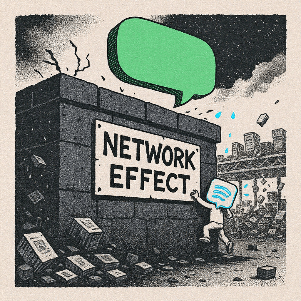 The Network Effect Utility Wall